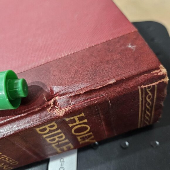 Vint 1952 Holy Bible Revised Standard Version Hard Cover Christian Book Nelson - Picture 14 of 14